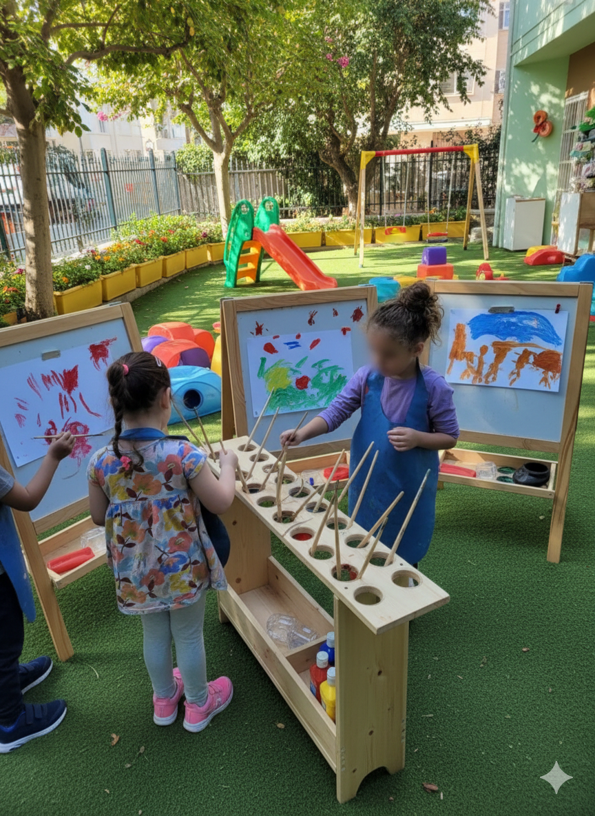 מתקן צבעים מונטסורי
