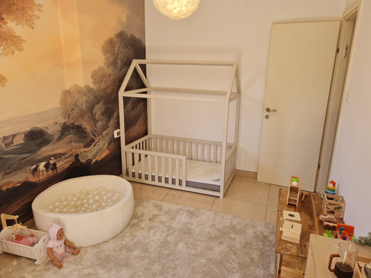 מיטה מונטסורית בית דגם מפל